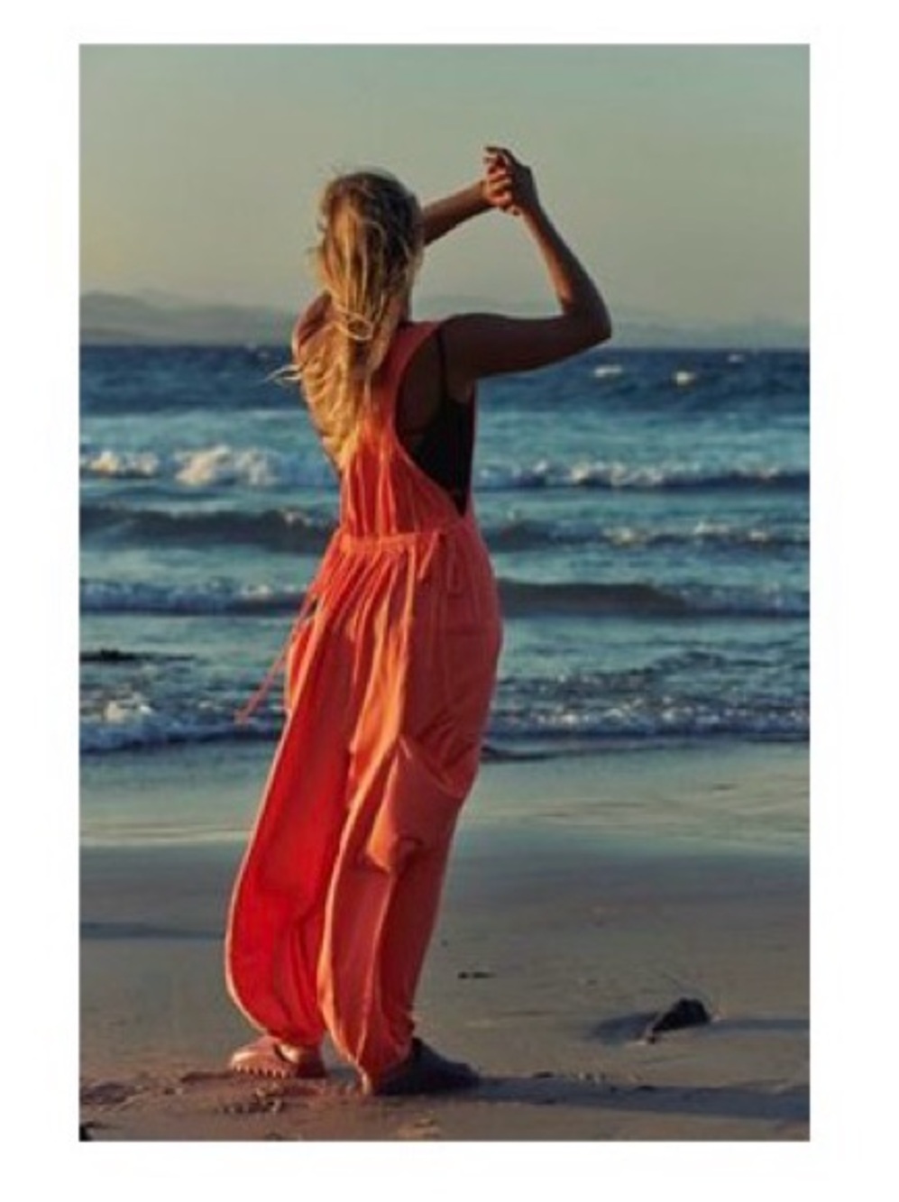 Neon Coral Infinity Onesie